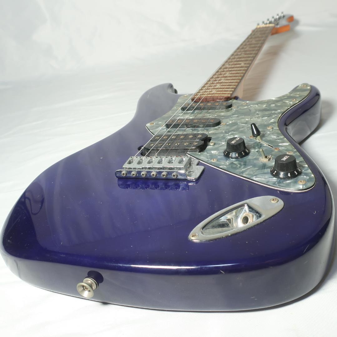 Aria ProⅡ Fl-series エレキギター ネイビー コイルタップ搭載 - メルカリ