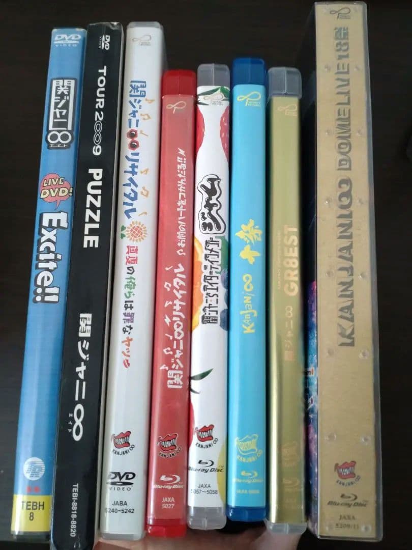 豪華8点セット】関ジャニ∞ ライブDVDまとめ売り18祭初回B・十祭