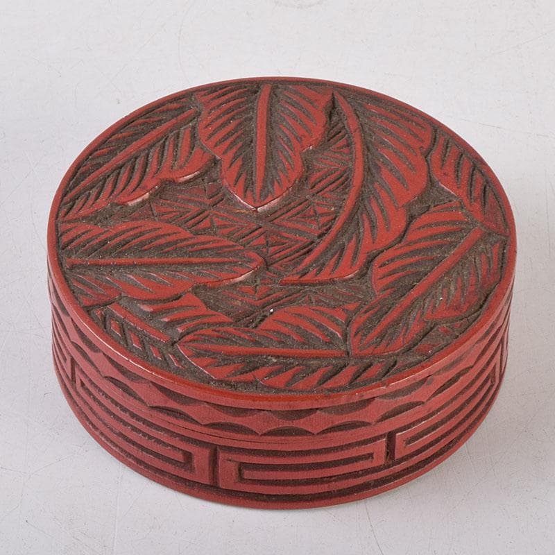 茶道具 漆塗 堆朱香合 仕覆付 C 8668 - メルカリ