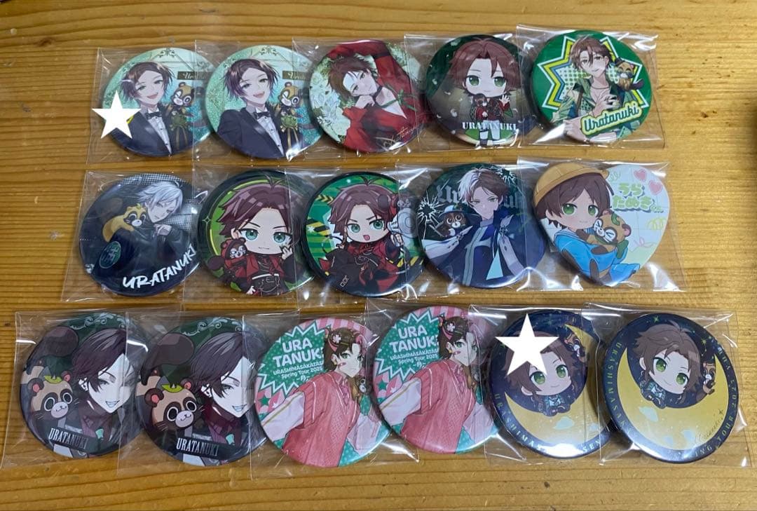 うらたぬき 缶バッジ - メルカリ