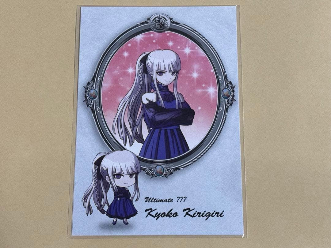 ダンガンロンパ 霧切響子 DMMスクラッチ Wチャンス賞 ポストカード