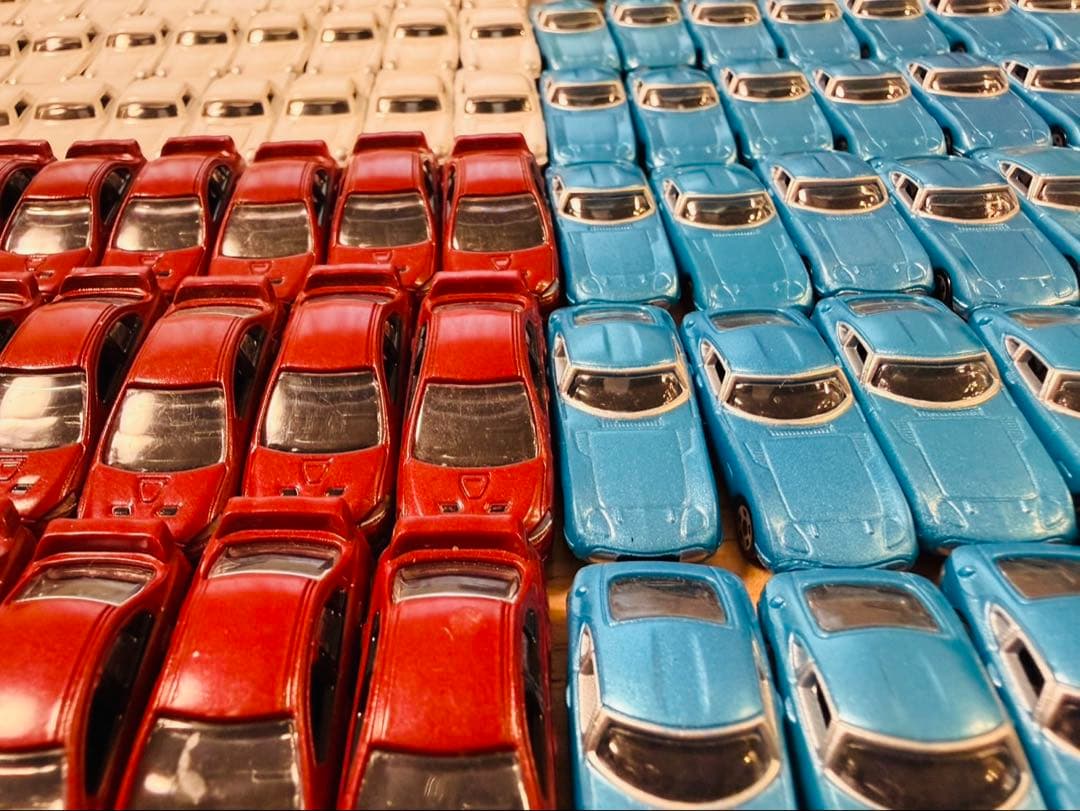 TOMY ミニカー 200台まとめ売り 全5種類セット 大量 【激安価格】