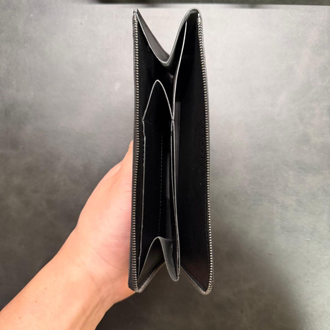 極美品】ステータシー イルモードエア 長財布 右利き用 ブラック