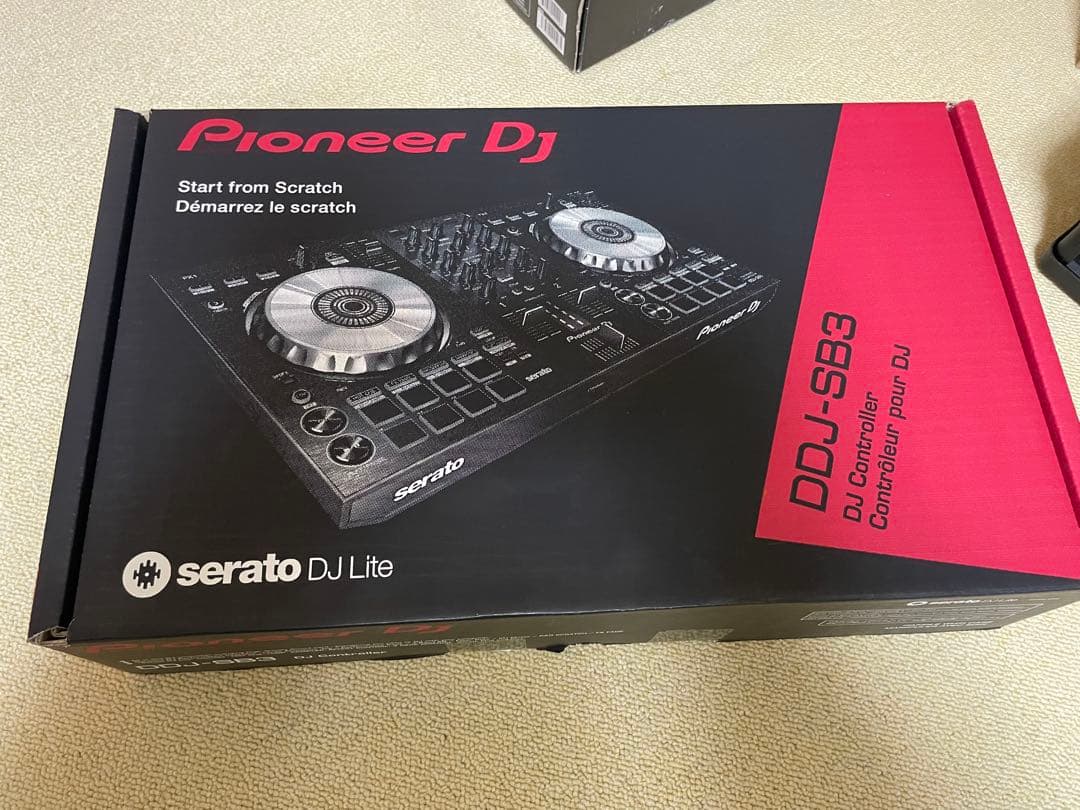 Pioneer DJ DDJ-SB3 DJコントローラー DDJ-SB3 2-channel DJ controller for Serato DJ Lite (black