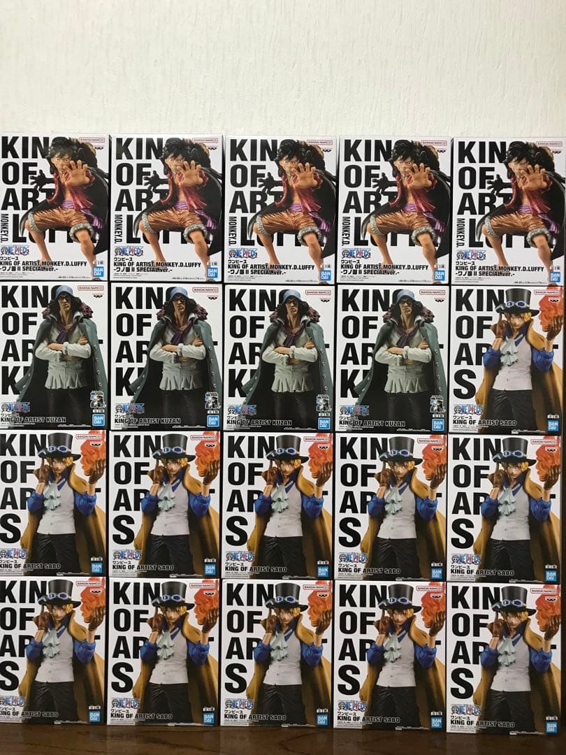 ワンピース　KING OF ARTIST サボ　クザン　ルフィ