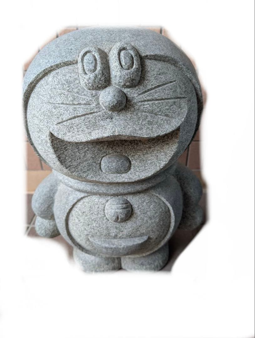 ドラえもん　石像 石になったドラえもん」と「ドラミちゃん」がフィギュアに