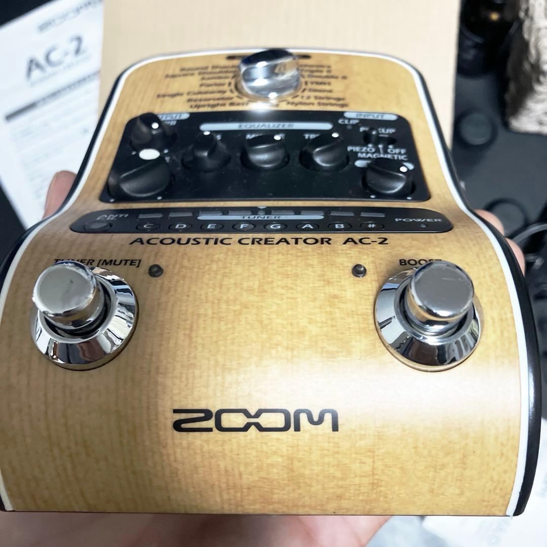 ZOOM ACOUSTIC CREATER AC-2 アコギ　エフェクター