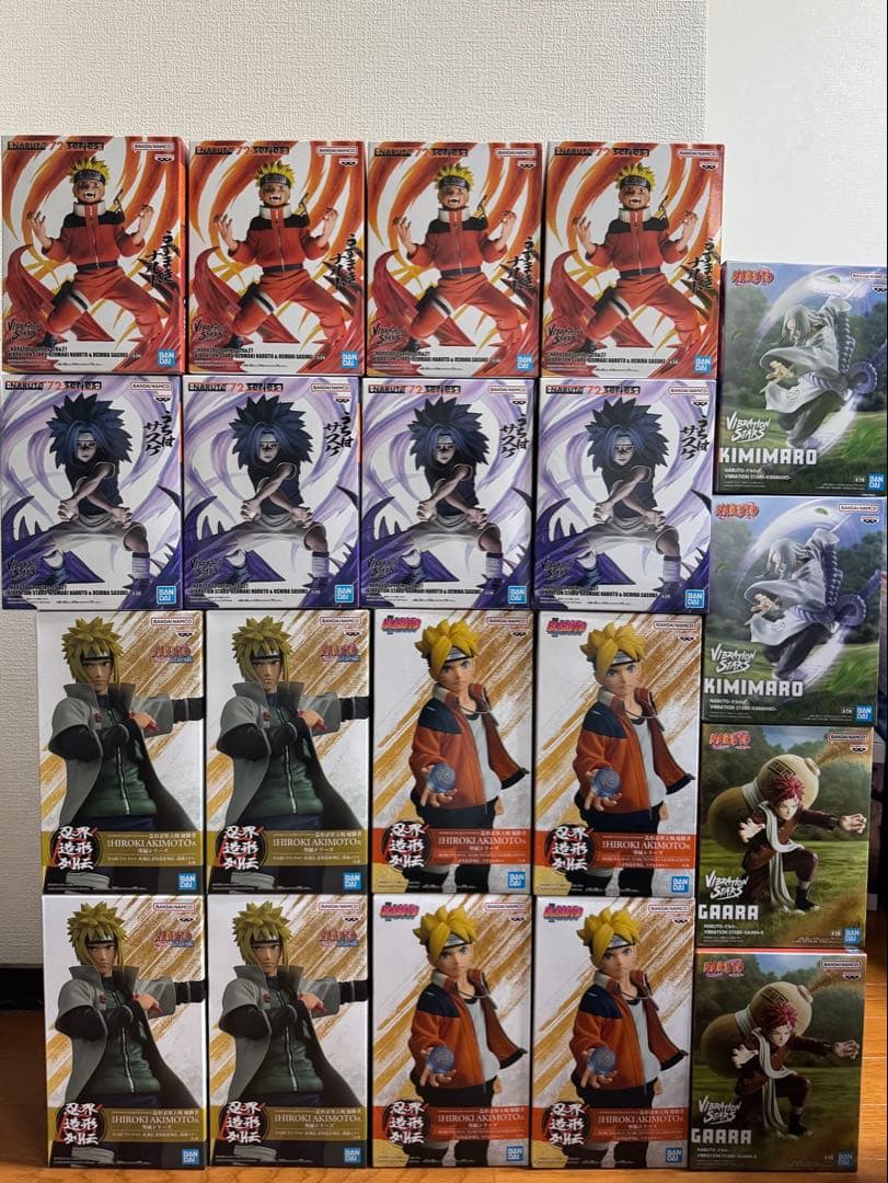 最新　NARUTO ナルト　プライズフィギュアまとめ売り　セット　おまけ付き