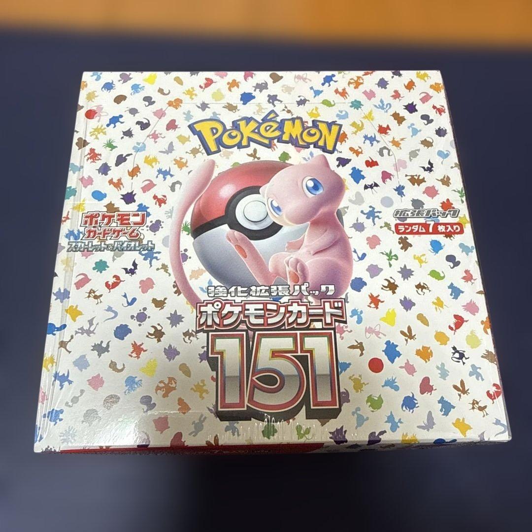 n*o様 ポケモンカード151 ボックス 未開封 シュリンク付き