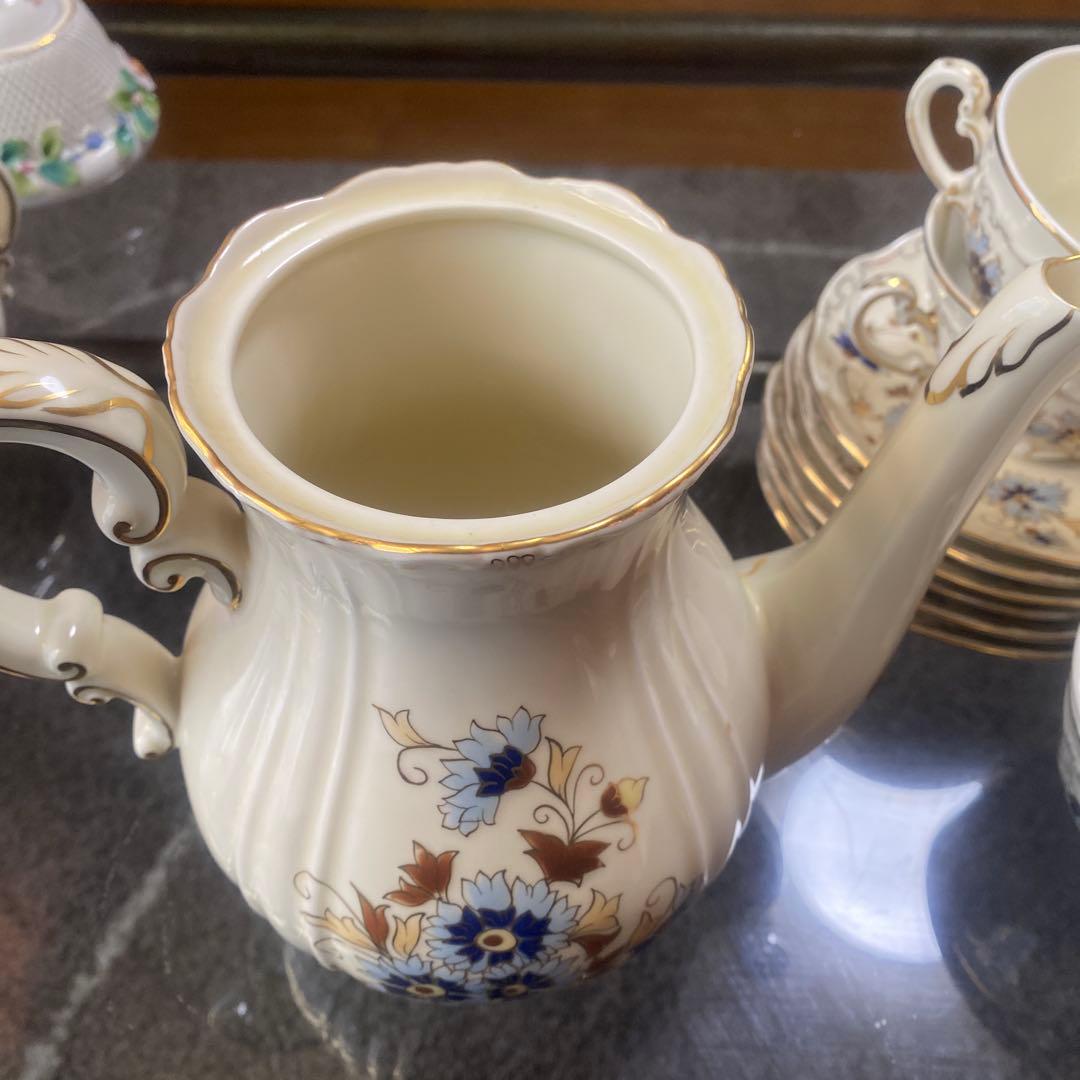 ハンガリー陶磁器Zsolnay Hungary ポンパドール3 コレクション - メルカリ