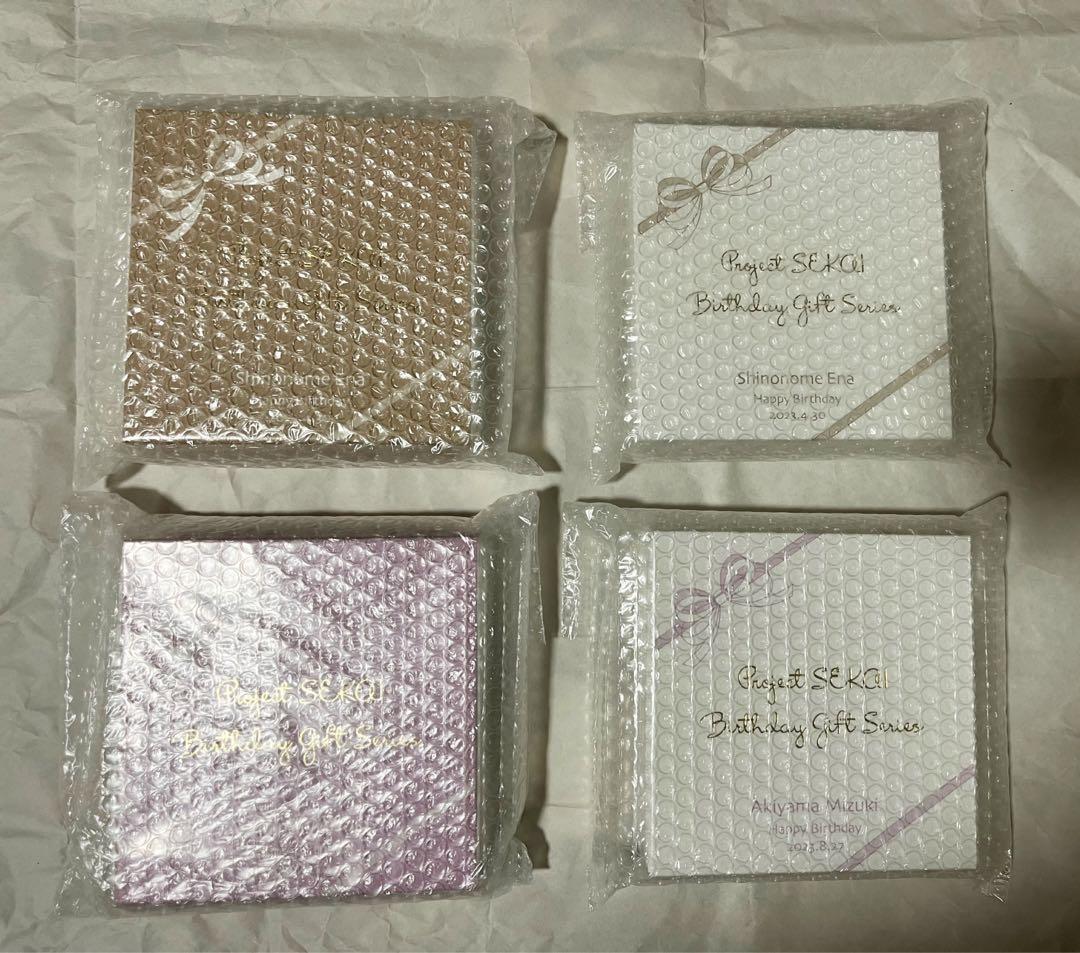 プロセカ　バースデーギフト　お返し　ニーゴ　東雲絵名・暁山瑞希　1回目　2回目 プロセカ バースデーギフト お返し ニーゴ 東雲絵名・暁山瑞希 1回目 2