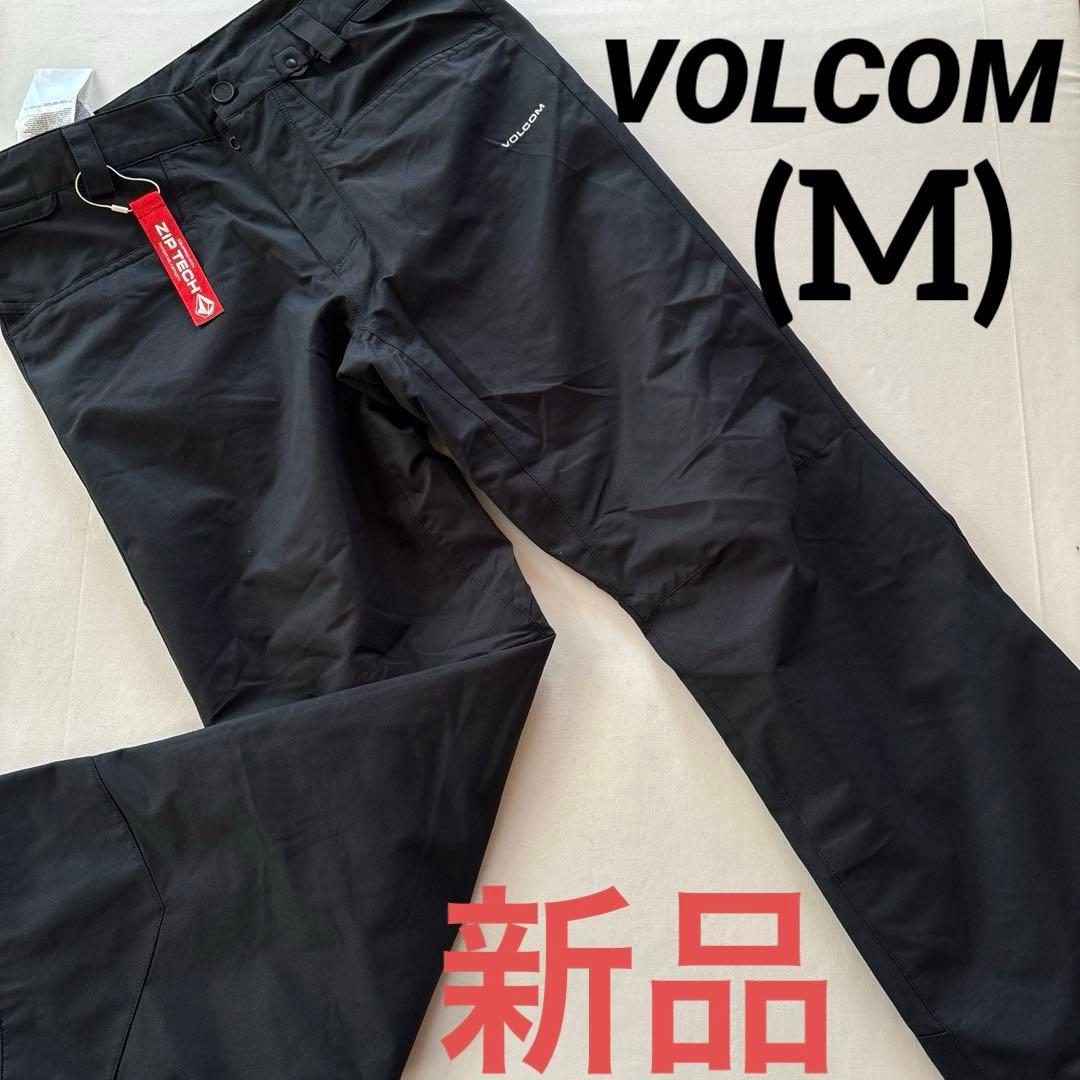A605新品VOLCOM スノーパンツ 2019 ZIP TECH 黒M