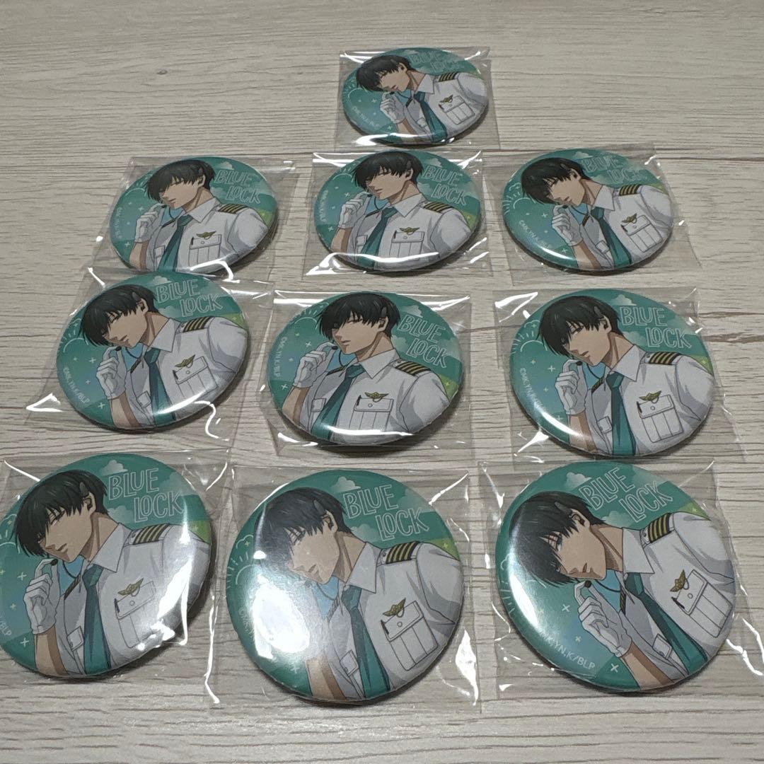 ブルーロック 糸師凛 パイロット缶バッジ 10個セット - メルカリ