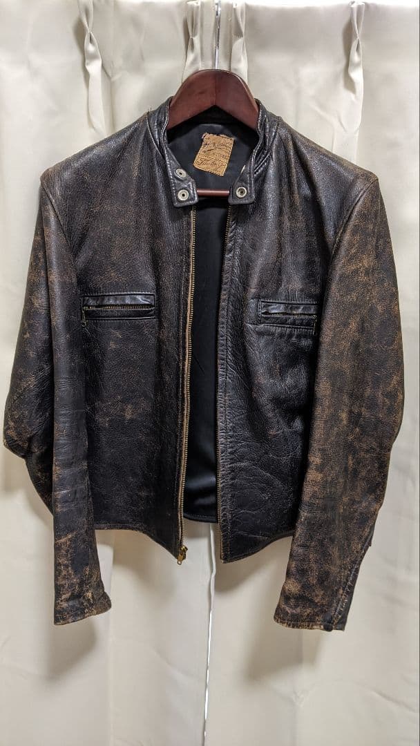 ナ*ト様 Taubersタウバーズ50sオリジナルビンテージホースハイドレザージ