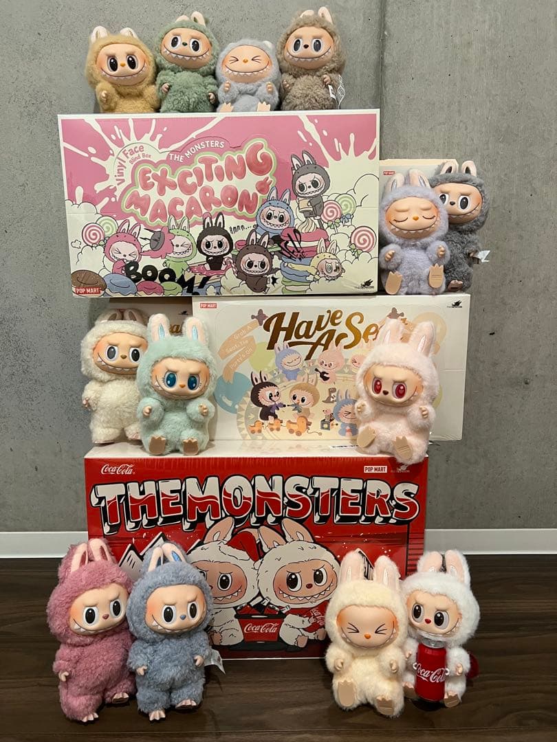 ラブブ 全種 アソートボックス Macaron Seat Cola ぬいぐるみ - メルカリ