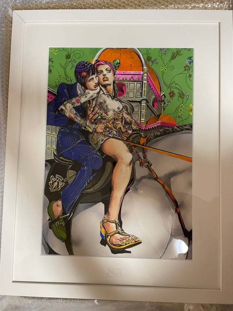ジョジョの奇妙な冒険　徐倫&ブチャラティ 複製原画 2026年最新】ジョジョ 徐倫 複製原画の人気アイテム - メルカリ