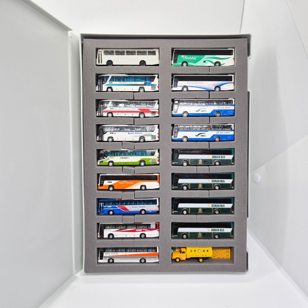 トミーテック ザ バスコレクション 第10弾 18台 専用ケース付 未塗装バス付