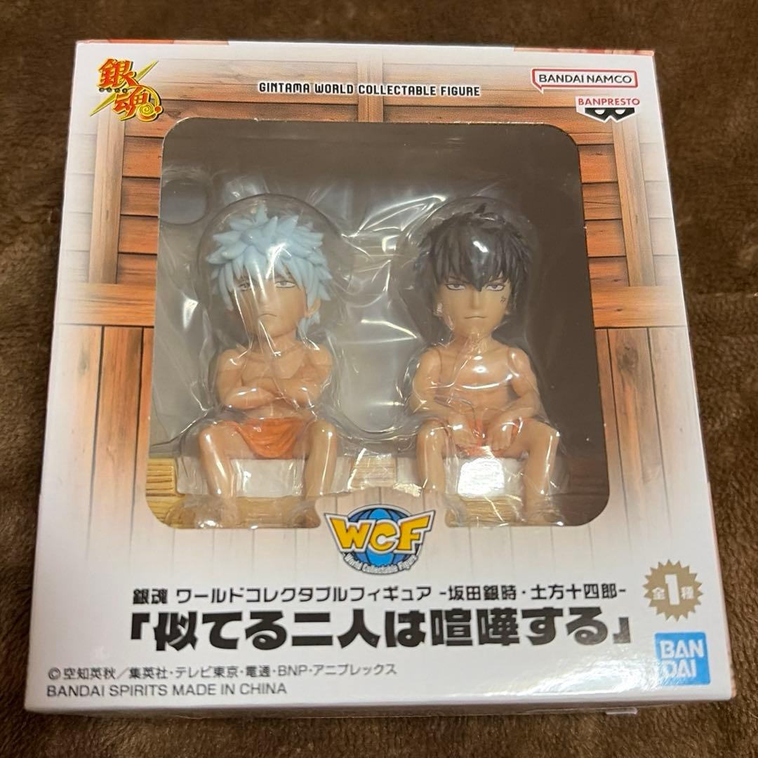 銀魂 ワールドコレクタブルフィギュア 似てる二人は喧嘩する 坂田銀時