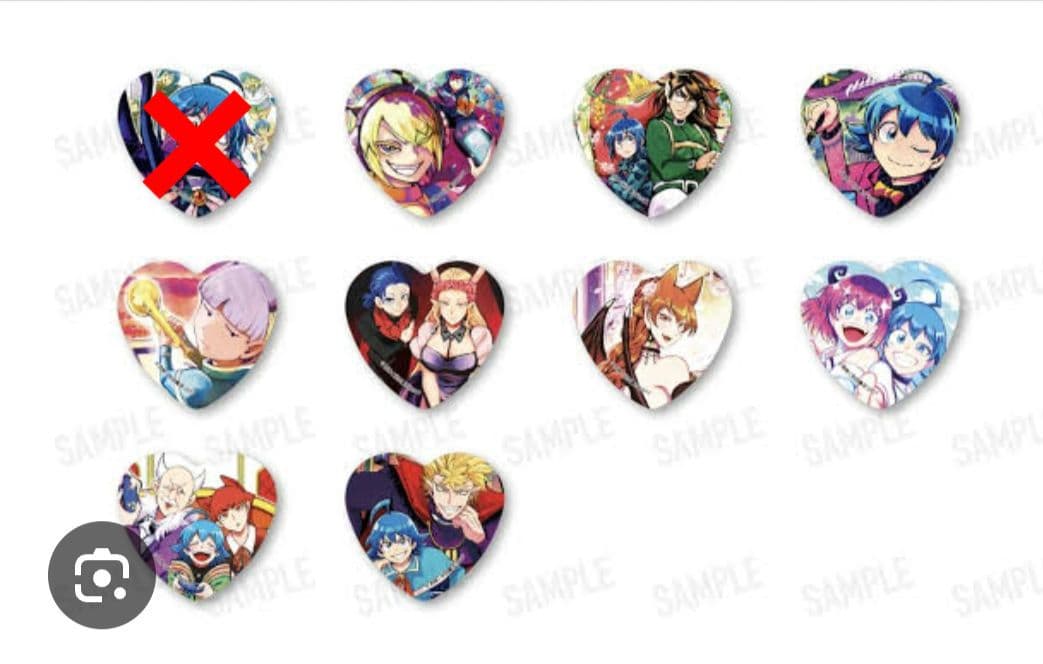 魔入りました！入間くんC99 コミケ缶ハートバッチ ベストセラー