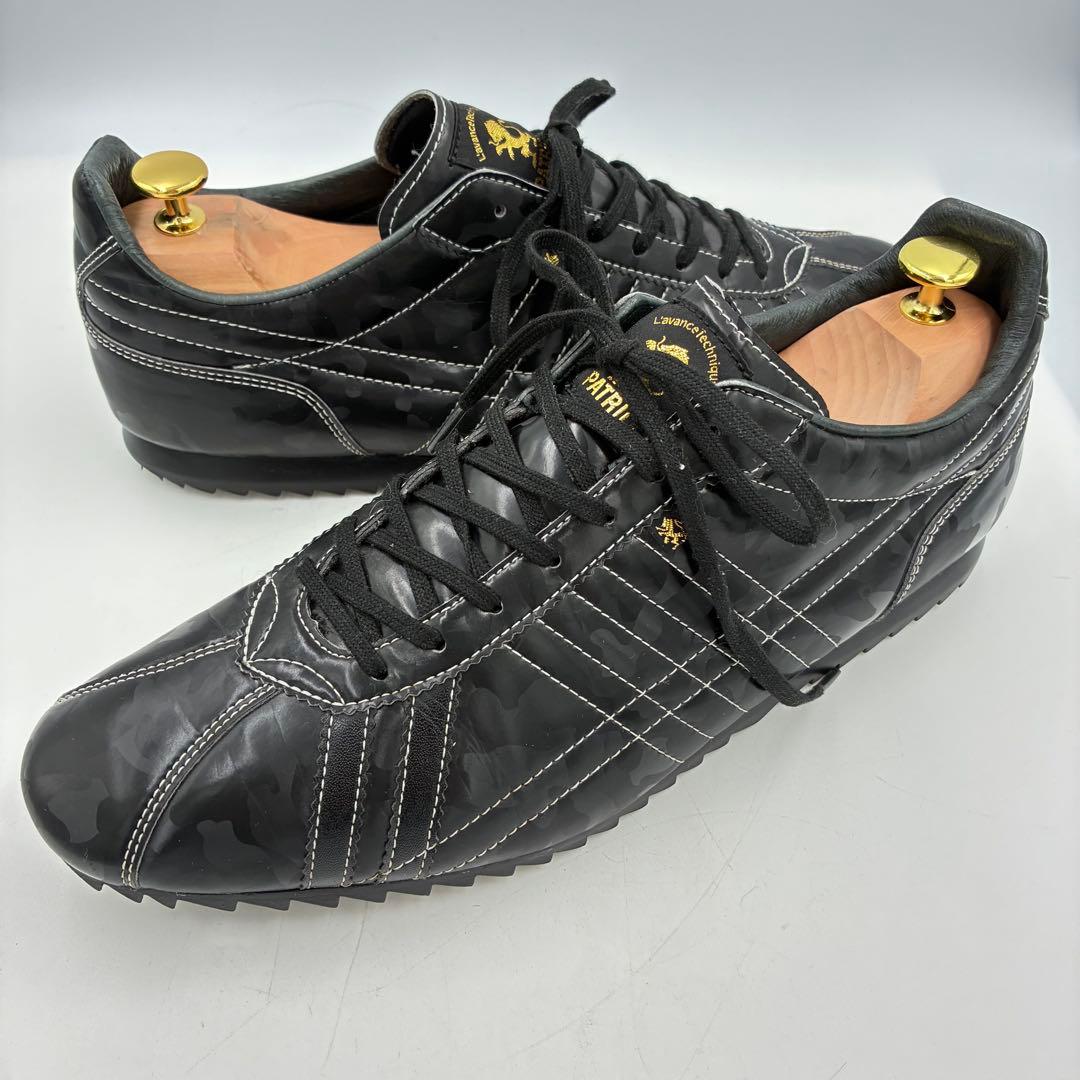 【極美品】パトリック ダチア カモフラージュ 45 ブラック 日本製