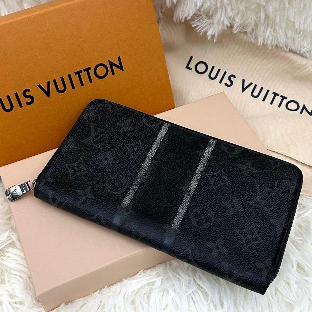 LOUIS VUITTON モノグラム エクリプス フラグメント デザイン 財布