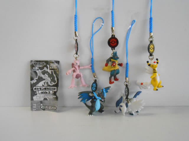 ♯Ksc20DZポケモン根付DX01 side X全5種