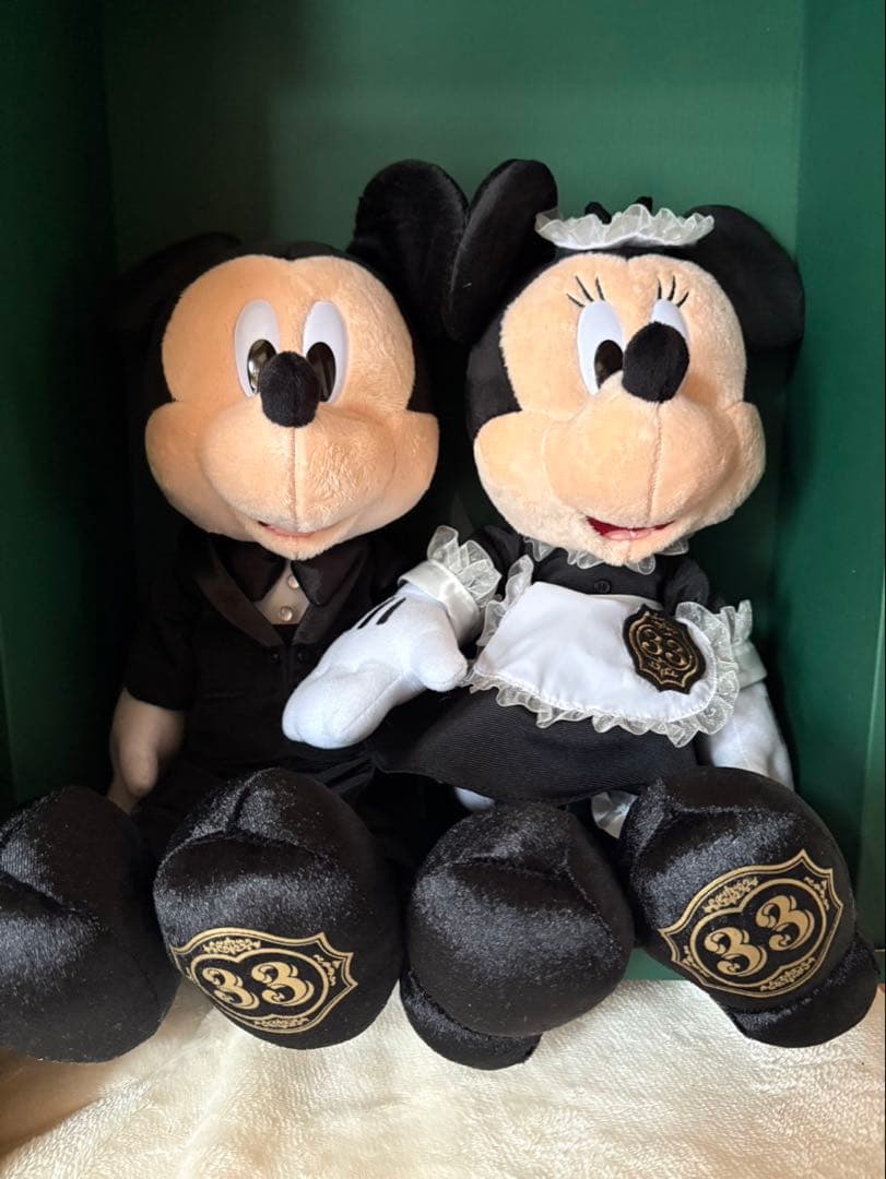 ディズニー クラブ33限定 ミッキー、ミニーぬいぐるみ - メルカリ