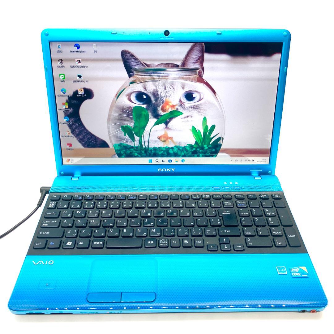 ★VAIO★たっぷり保存1000GB❗美品 ブルー カメラ付 ノートパソコン VAIO S15 15.6型 光学ドライブページ ノートパソコン ｜VAIO公式