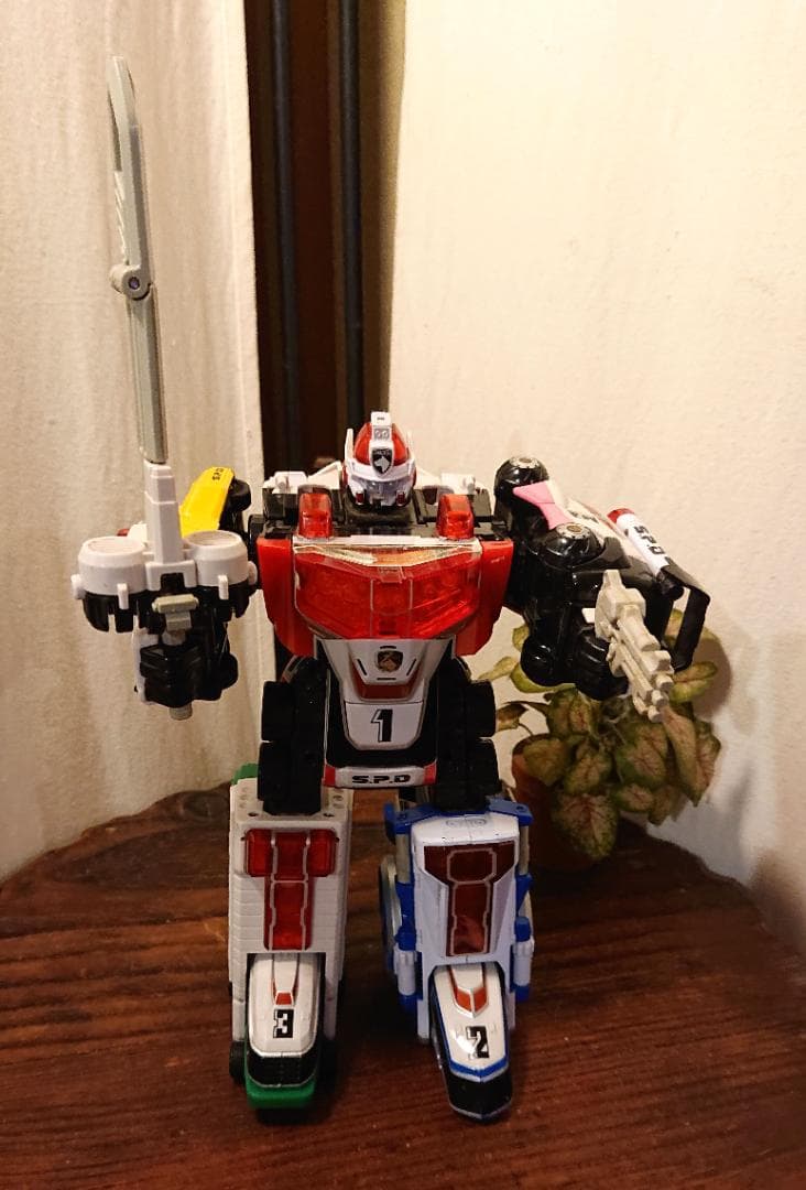 特捜合体 DXデカレンジャーロボ & ハンディーシリーズ01 デカレンジャーロボ 特捜合体 DXデカレンジャーロボ 特捜戦隊デカレンジャー バンダイ