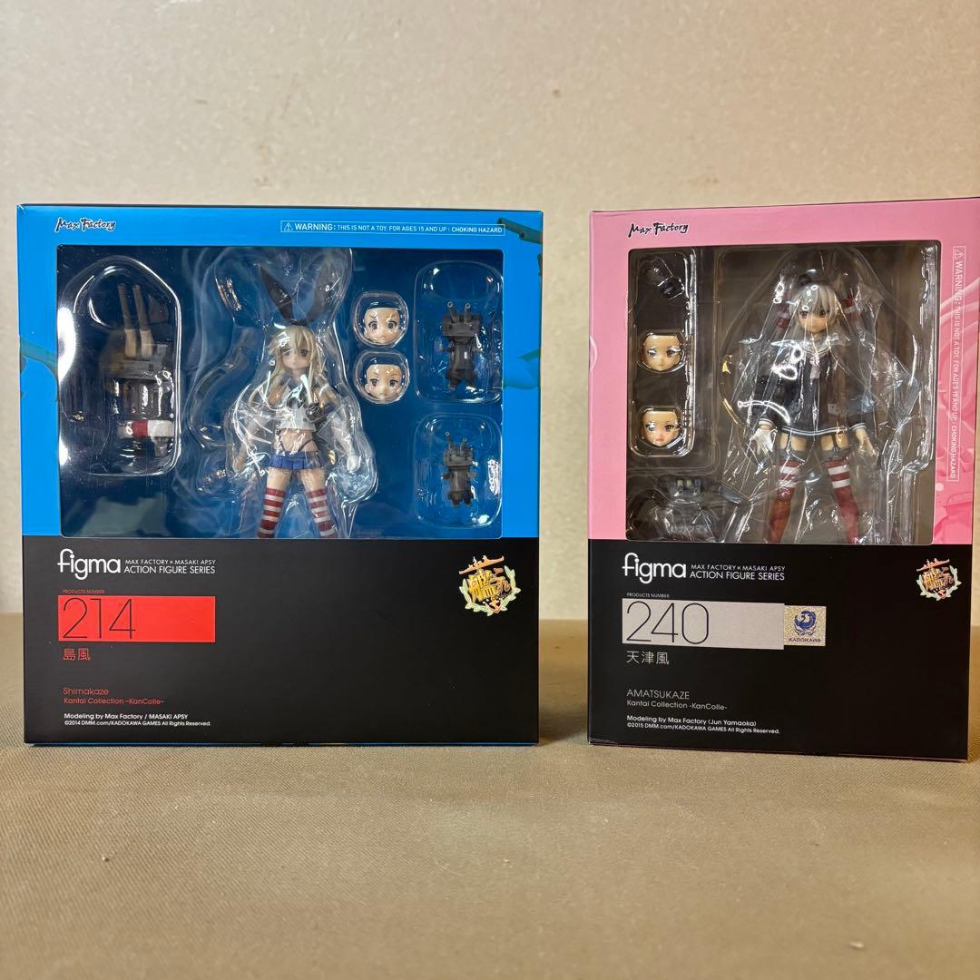 未開封 figma 艦これ 214 島風/240 天津風 2セット