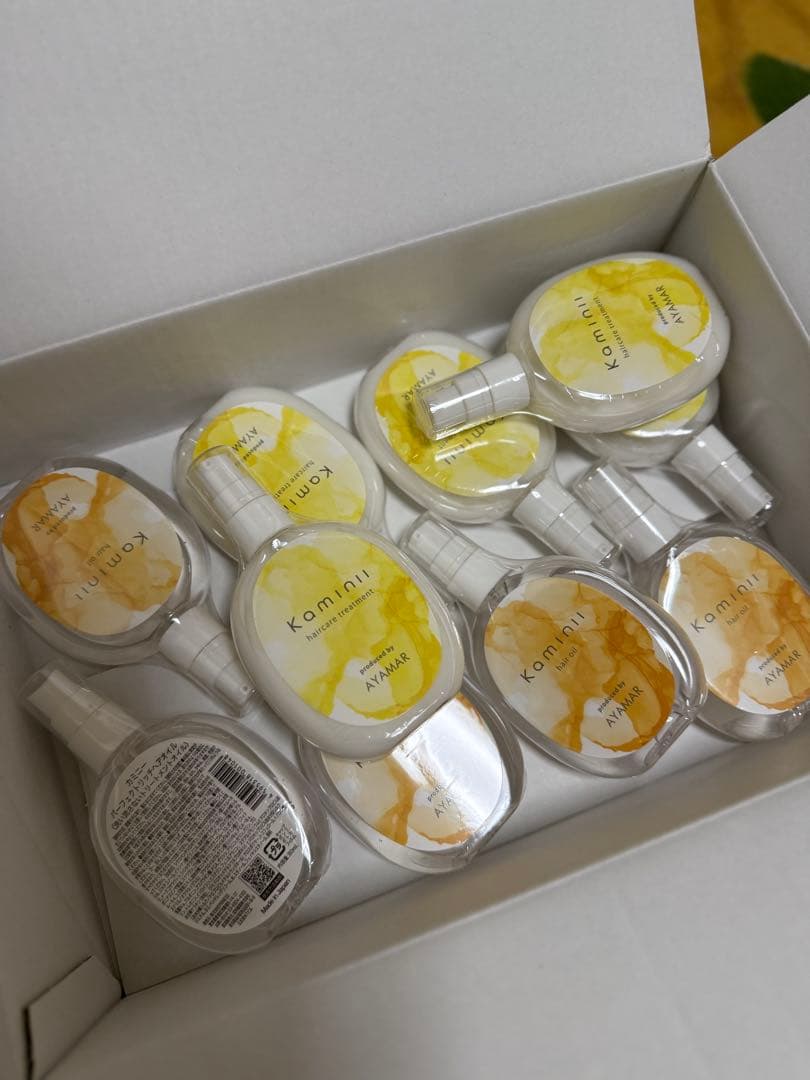 ヘアミルク(フルーティサボン)&ヘアオイルセット*5