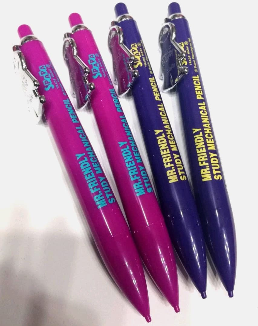 ミスターフレンドリー シャープペン 4本 レトロ レア エスパパ - メルカリ