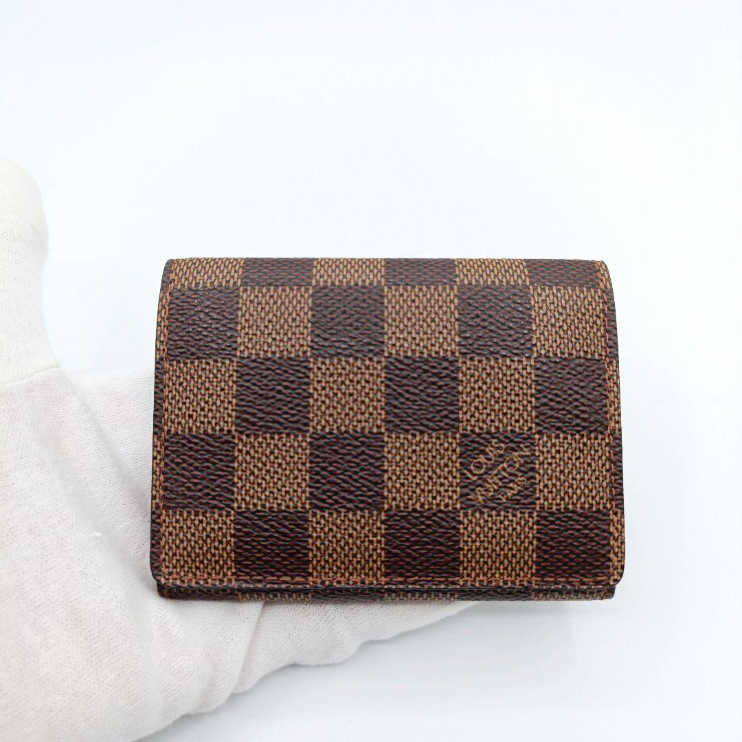 ルイヴィトン　ダミエ アンヴェロップ カルトドゥヴィジット　名刺入れ