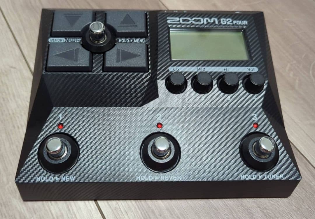 ZOOM G2 FOUR マルチエフェクター・AC・取説 G2FOUR & G2X FOUR Effects & Amp Emulator | ZOOM