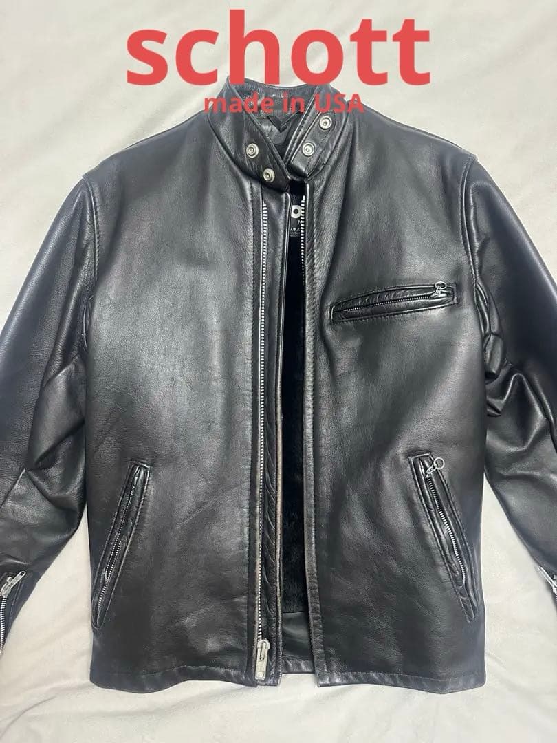schott シングルライダース　国内正規品 70'S SINGLE RIDERS JACKET/シングル ライダース | Schott（ショット