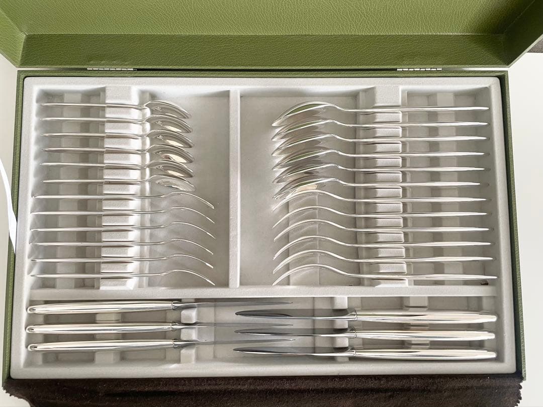 Christofle クリストフル　カトラリーセット 30点【ドロップシリーズ】