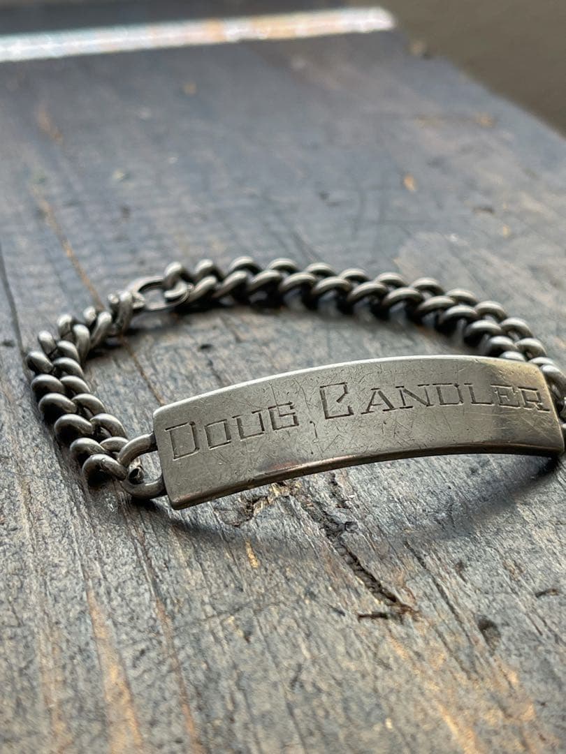 40s 大戦 ヴィンテージ IDブレスレット スウィートハートジュエリー