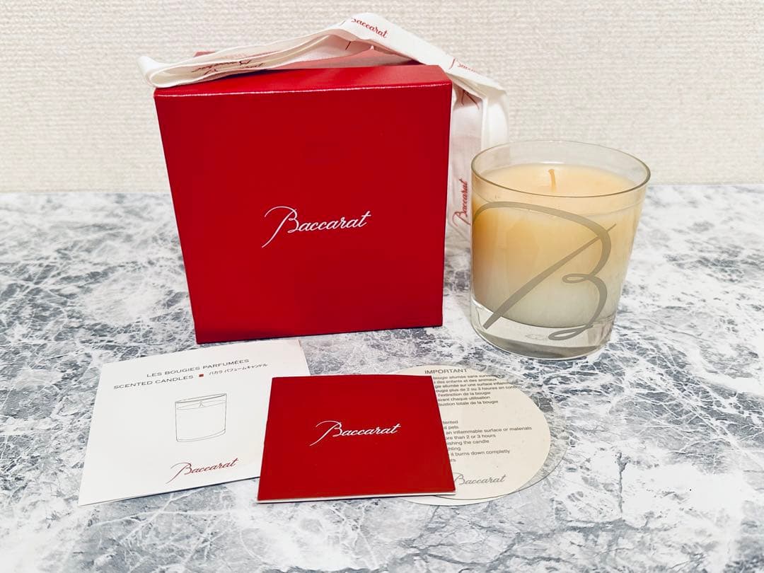 【Baccarat】バカラ　パフュームキャンドル