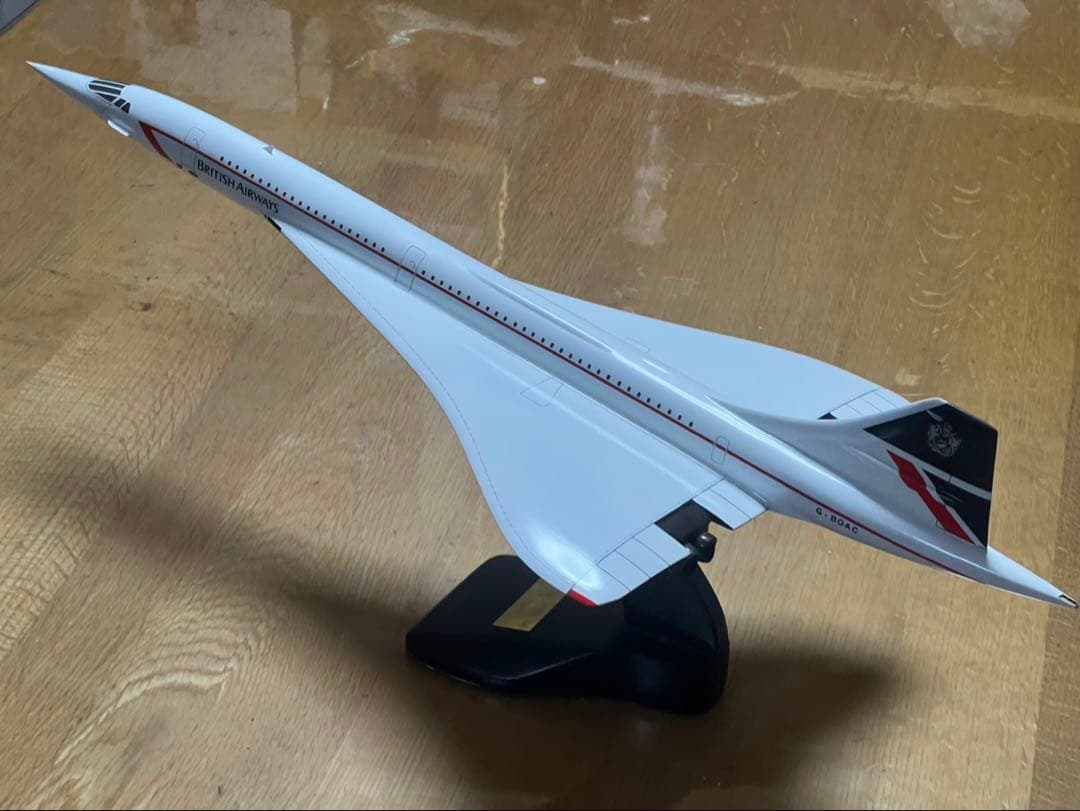 コンコルド　ブリティッシュエアウェイズ(1/100) 1:120 スケールのブリティッシュ・エアウェイズ・コンコルド : r