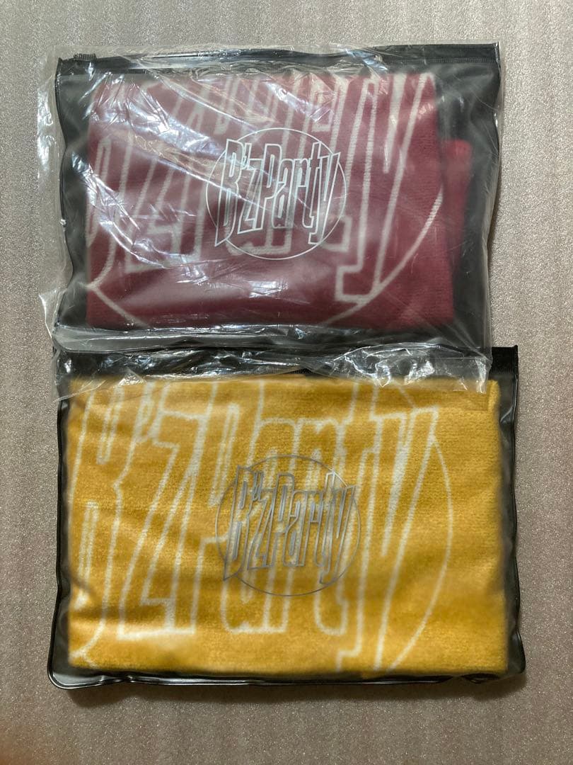 B'z party B'zファンクラブ継続記念品ロゴ入りタオルセット - メルカリ