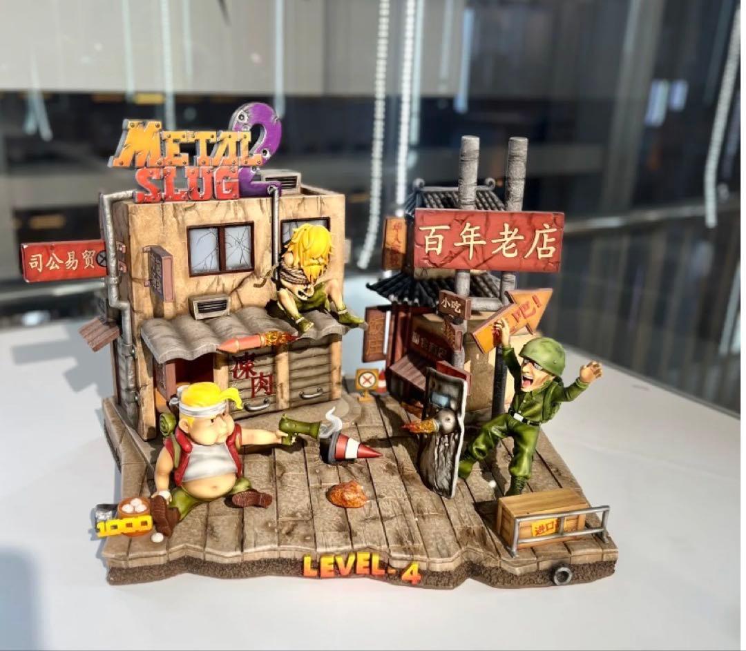 メタルスラッグ 2 Krazy Art チャイナタウン スタチュー フィギュア