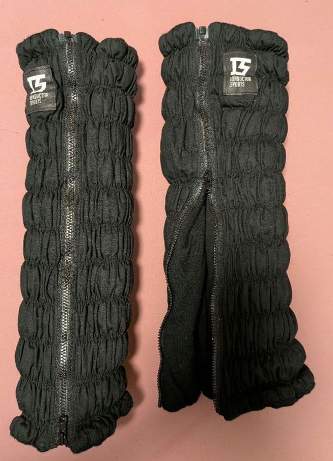 ☆イオンドクター　ファスナー付きレッグウォーマー