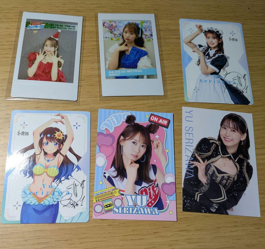 芹澤優 チェキ トレカ ステッカー - メルカリ