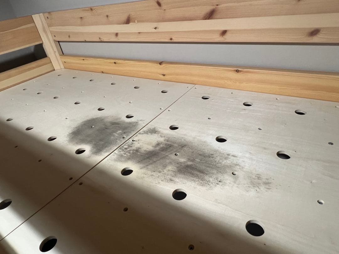 引取限定 無印 パイン材ミドルベッド 販売終了品 廃盤 - メルカリ