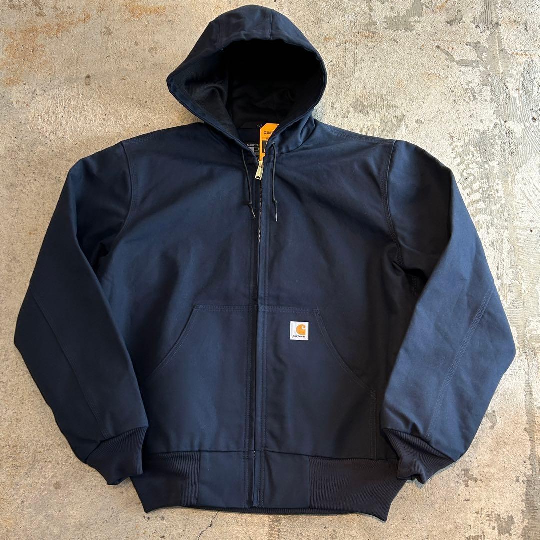 新品 CARHARTT カーハート J131 アクティブジャケット 紺 M