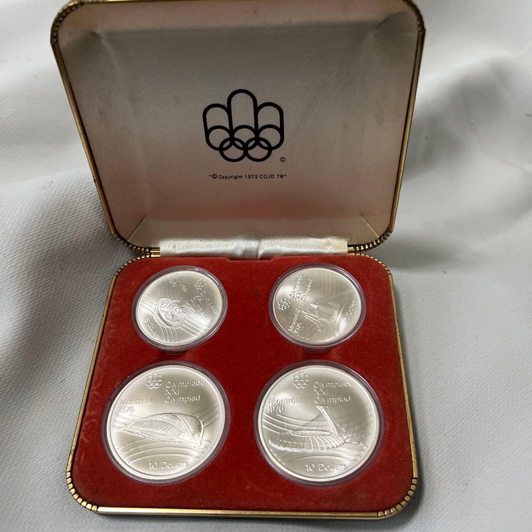 1976年モントリオールオリンピック記念銀貨セット
