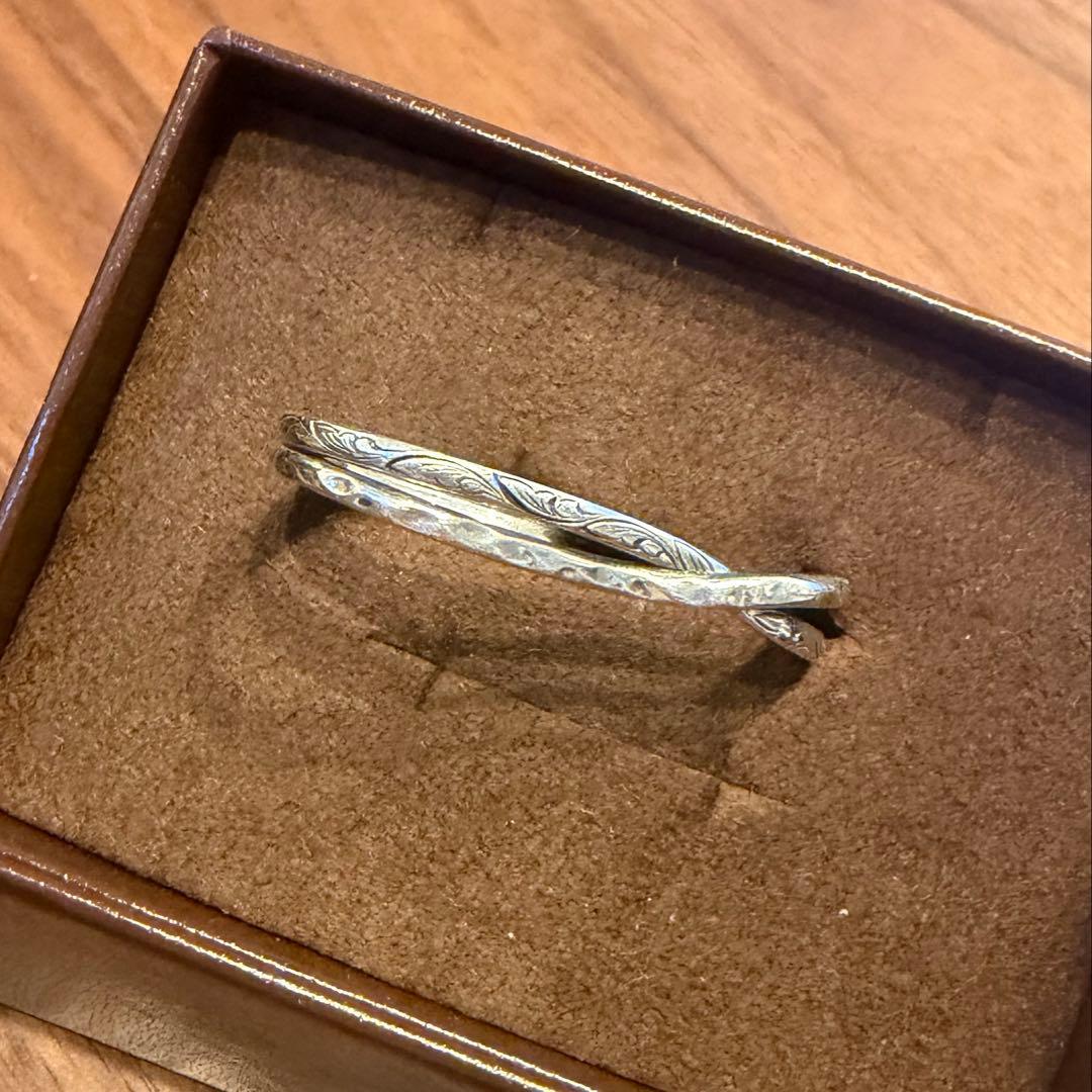 アガット　ダブルフィンガー　シルバーリング シルバー ダブルフィンガーリング｜リング｜LAMBDA(ラムダ) ジュエリー