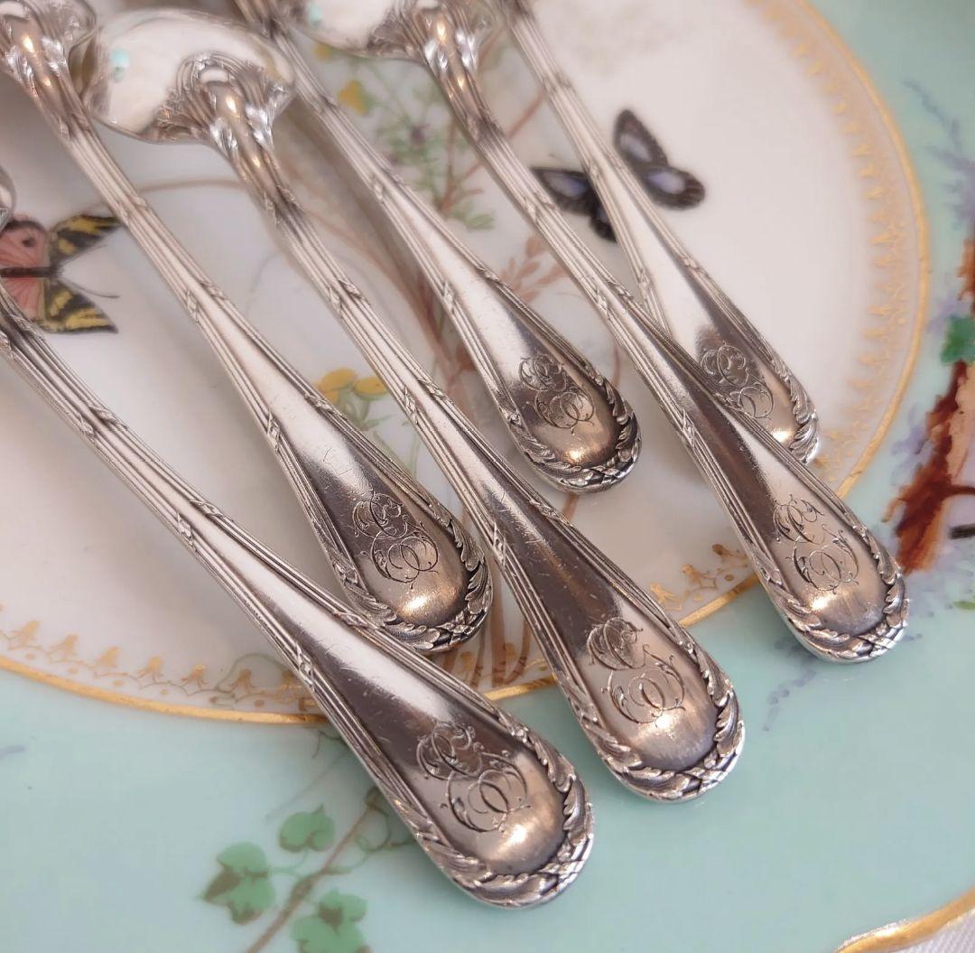 Pon様 専用 puiforcat ピュイフォルカ シルバースプーンセット - メルカリ