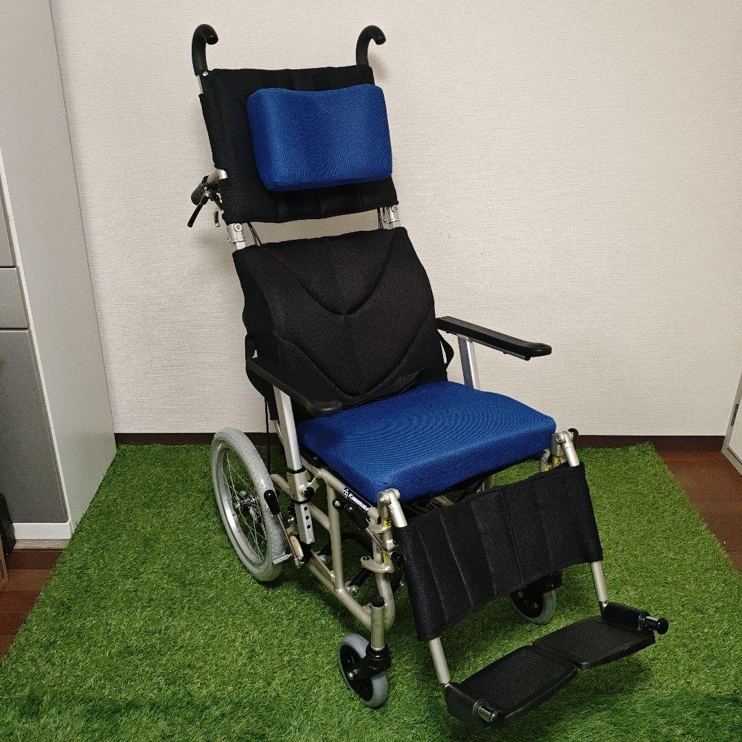 カワムラサイクル 車椅子 リクライニング KPF16-40