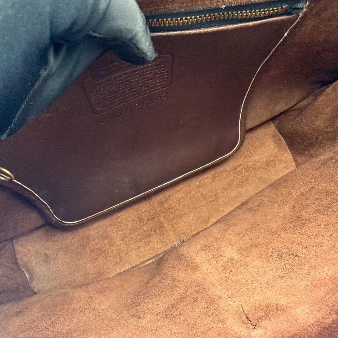 良品 オールドコーチ ビジネスバッグ ヴィンテージ ブラウン 5107 希少